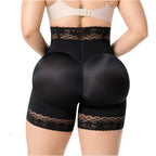 Fajas Salomé - Shorts moldeadores de cintura alta con ganchos delanteros