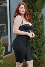 Curveez Full Body Suit with Butt Lifter and 3 Hook Closure