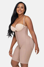 Curveez Full Body Suit with Butt Lifter and 3 Hook Closure