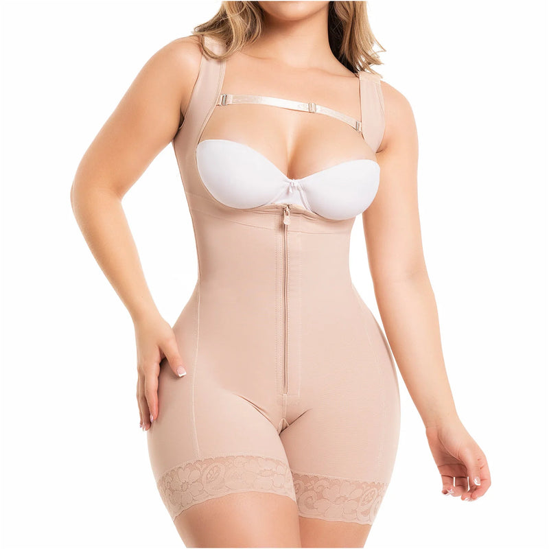 Fajas Salome Mid-Thigh Firm Compression Full Body Shaper