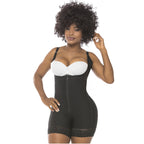 Fajas Salome Open Bust Tummy Control Butt Lifter Shapewear Daily Use & Postpartum Body Shaper for Women Powernet
