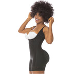 Fajas Salome Open Bust Tummy Control Butt Lifter Shapewear Daily Use & Postpartum Body Shaper for Women Powernet