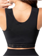 Fajas Salomé Faja Postoperatoria de Compresión Etapa 1 con Soporte Ajustable para Aumento y Reducción