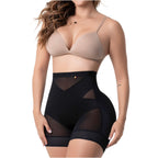 Fajas Salomé - Shorts moldeadores de cintura alta sin costuras y moldeados con realce de glúteos