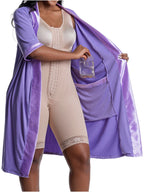 Snatched Body Accessories Post Surgery Recovery Night Gown Robe with Drain Pockets | ¾ Sleeves