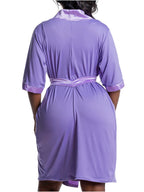 Snatched Body Accessories Post Surgery Recovery Night Gown Robe with Drain Pockets | ¾ Sleeves