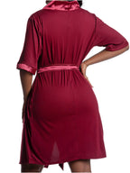 Snatched Body Accessories Post Surgery Recovery Night Gown Robe with Drain Pockets | ¾ Sleeves