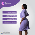 Snatched Body Accessories Post Surgery Recovery Night Gown Robe with Drain Pockets | ¾ Sleeves