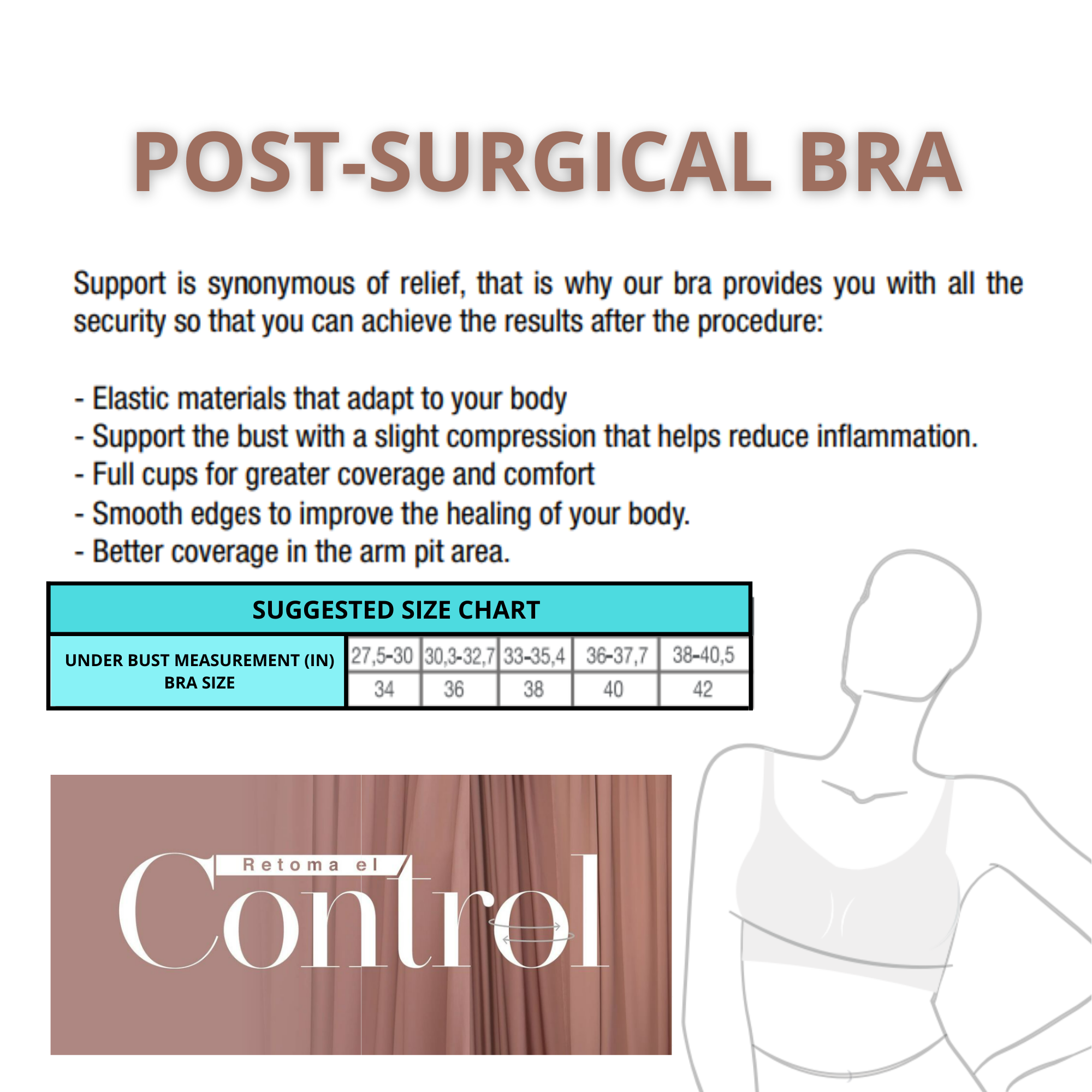 Delie Fajas Girdle ChinNeck And Face