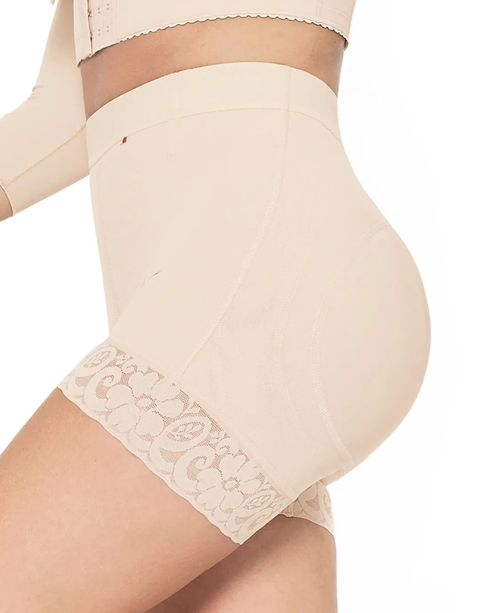 MariaE Fajas High-Waisted Tummy Control Shorts for Women