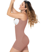 MariaE Fajas Stage 2 Open Bust Post-Op Shapewear with Wide Strap