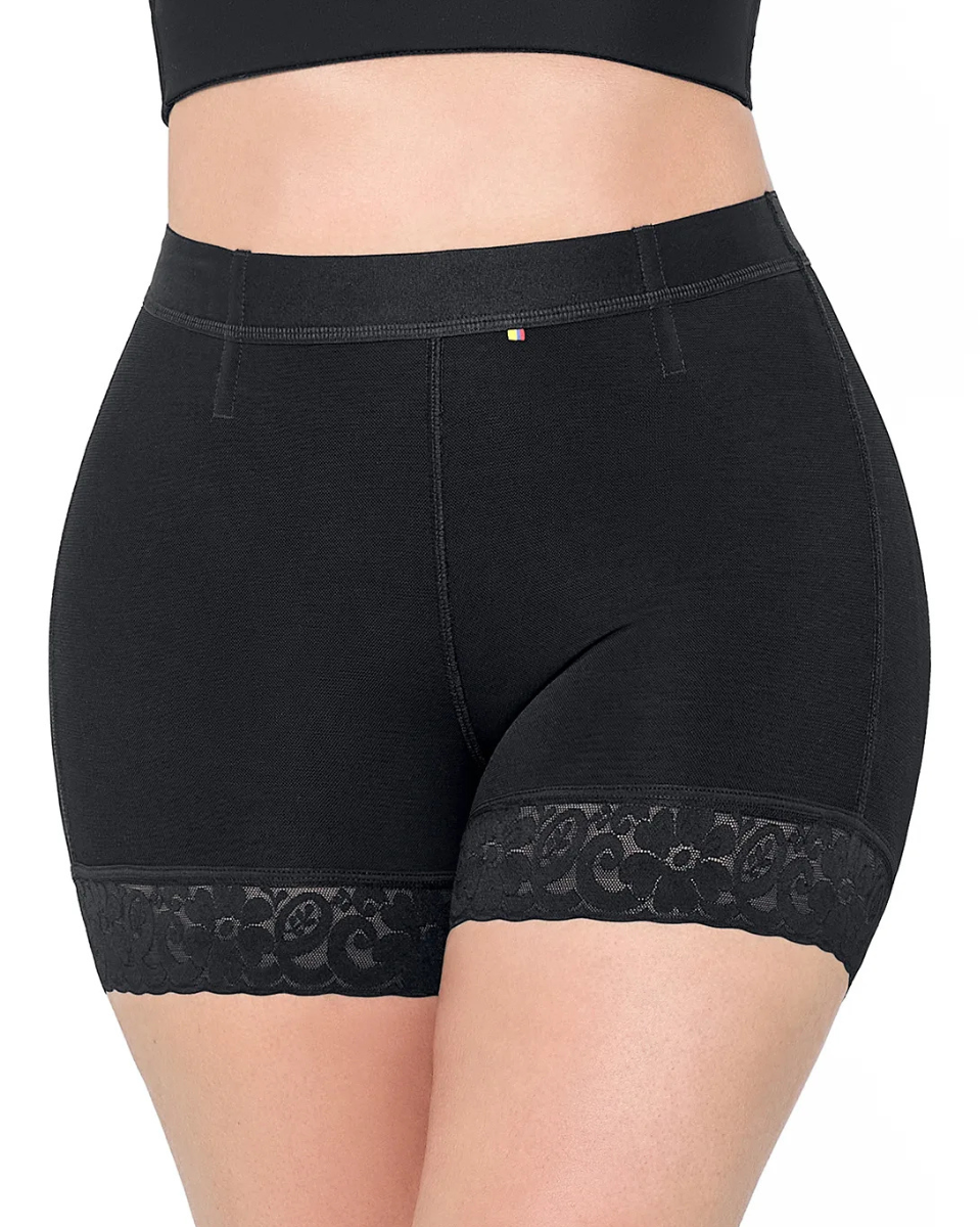 MariaE Fajas High-Waisted Tummy Control Shorts for Women