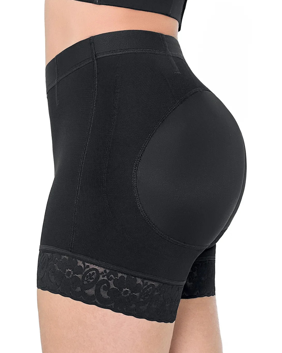 MariaE Fajas High-Waisted Tummy Control Shorts for Women