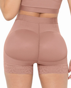 MariaE Fajas High-Waisted Tummy Control Shorts for Women