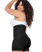 MariaE Fajas Butt-Lifter High Waisted Shapewear Shorts Medium Compression