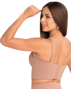 Delie Fajas Strapless Bra With Wide Base Pirita