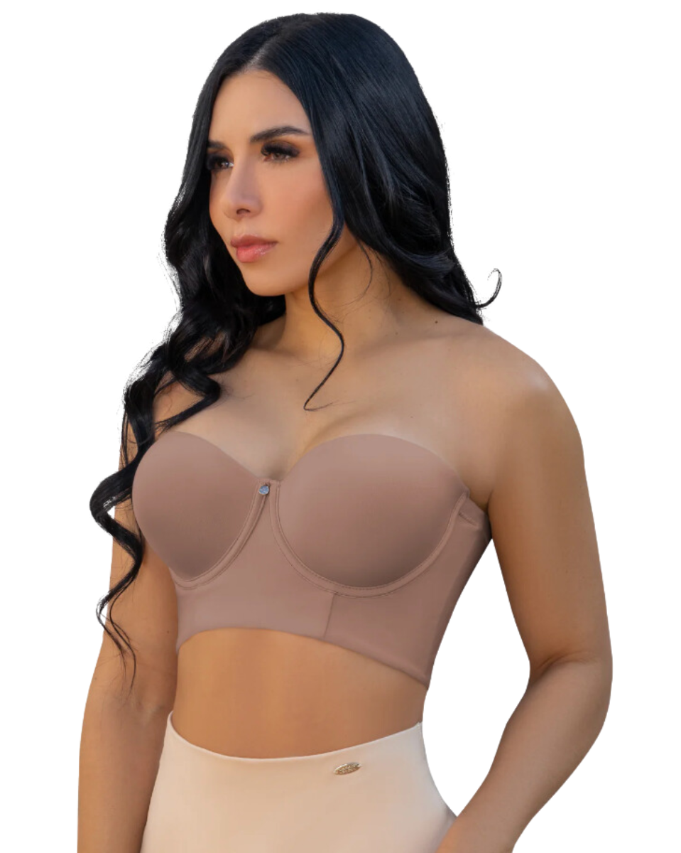 Jackie London Strapless Back Coverage Bra - 60300