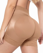 MariaE Fajas Colombianas High Waisted Butt Lifting Shapewear Shorts