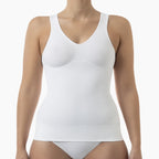 Camiseta sin mangas moldeadora push-up de microfibra para mujer de FarmaCell