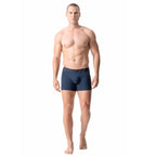 Diane & Geordi Mid-Cut Basic Boxer Briefs for Men 3-Pack Breathable, Supportive & Ultra-Comfortable Cotton Underwear for Men