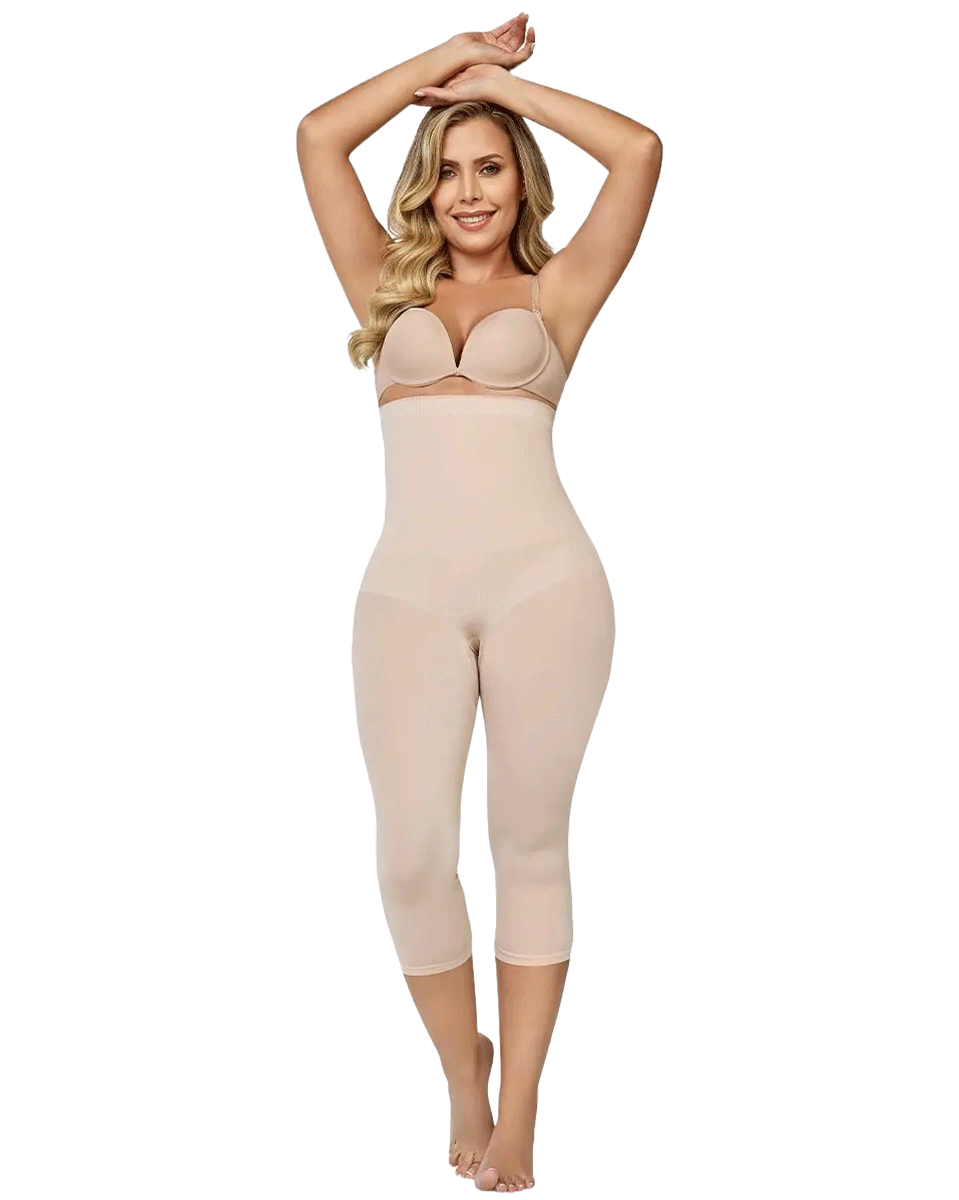 Curveez Comfort Evolution Capri Leggings ShapewearUSA