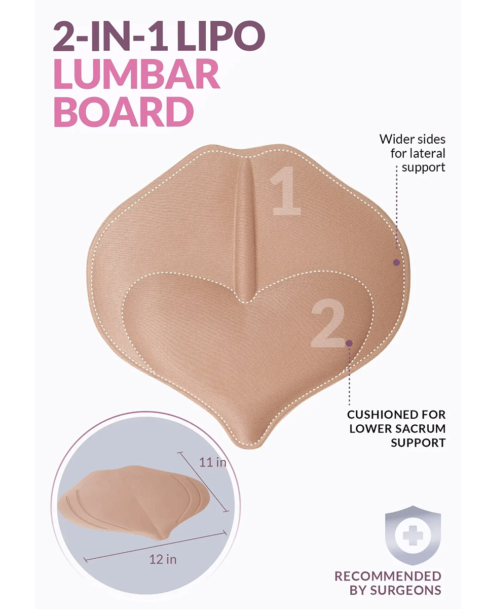 Curveez LiPo Board for Back Support Cocoa / One Size