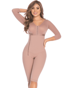 Delie By Fajas D'Prada Fajas moldeadoras hasta la rodilla con sujetador incorporado y mangas para los brazos