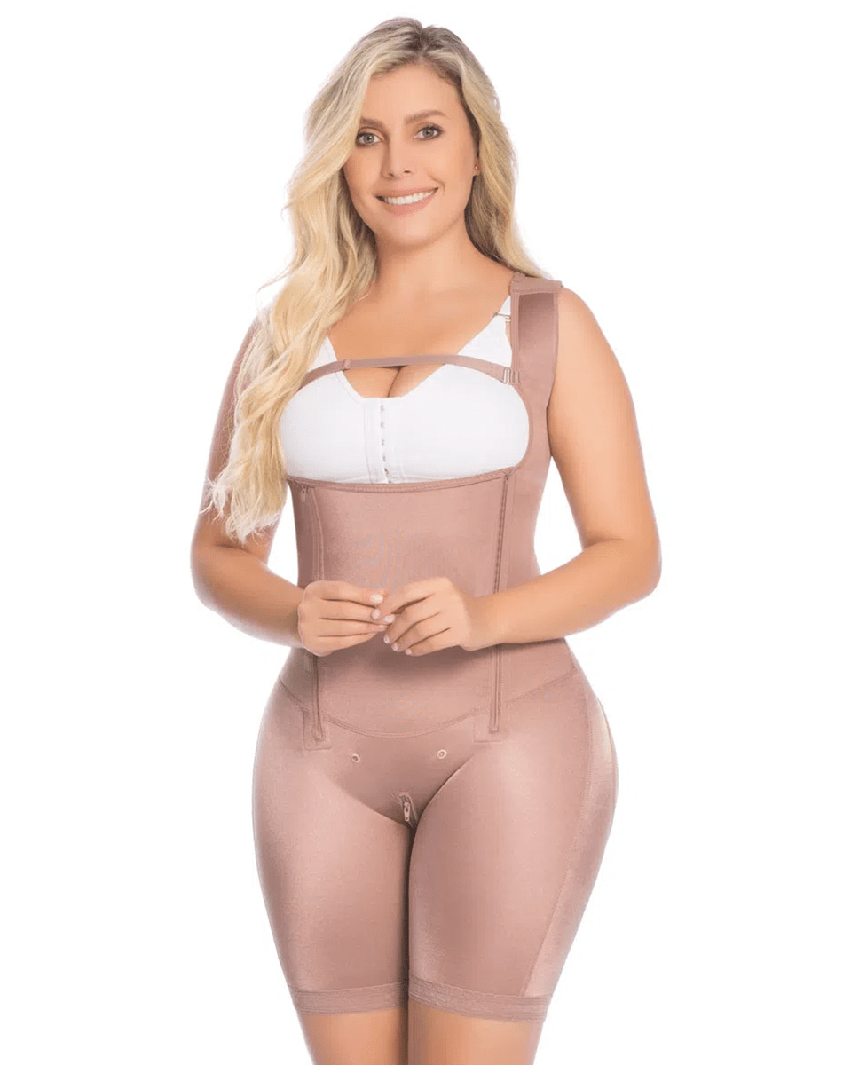 Delie Fajas FIT 360 High Back Coverage and Mid-Thigh. Zipper Both