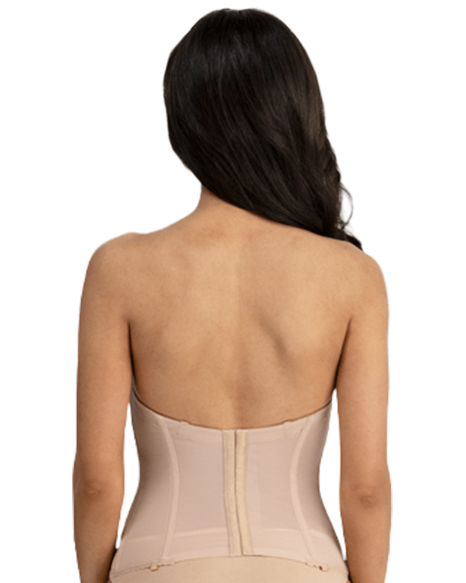 Dominique Women's Brianna Strapless Low Back Corset - 8980 44b Black :  Target