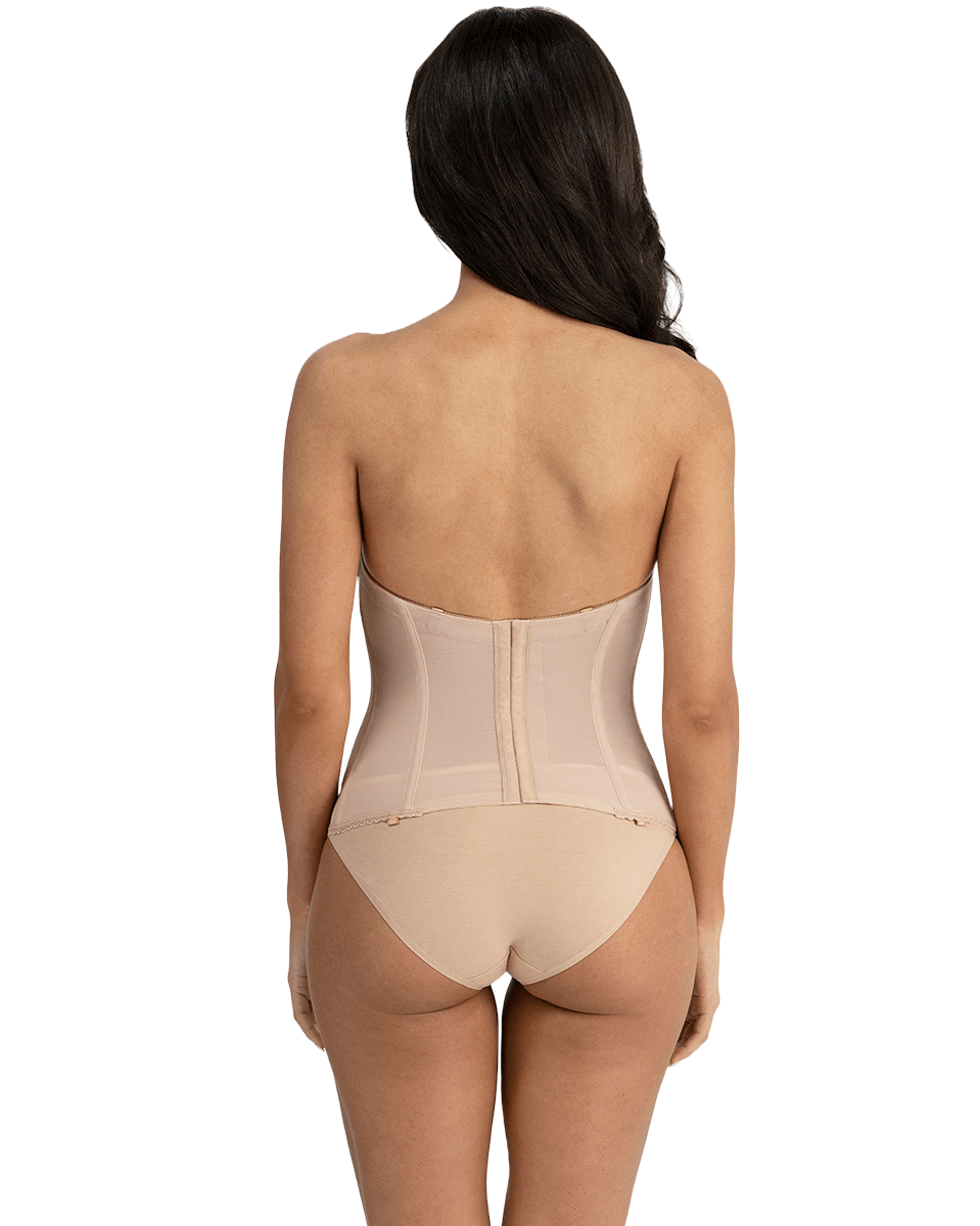 Bustier Bridal Shapewear Backless Dominique Brianna Low Back