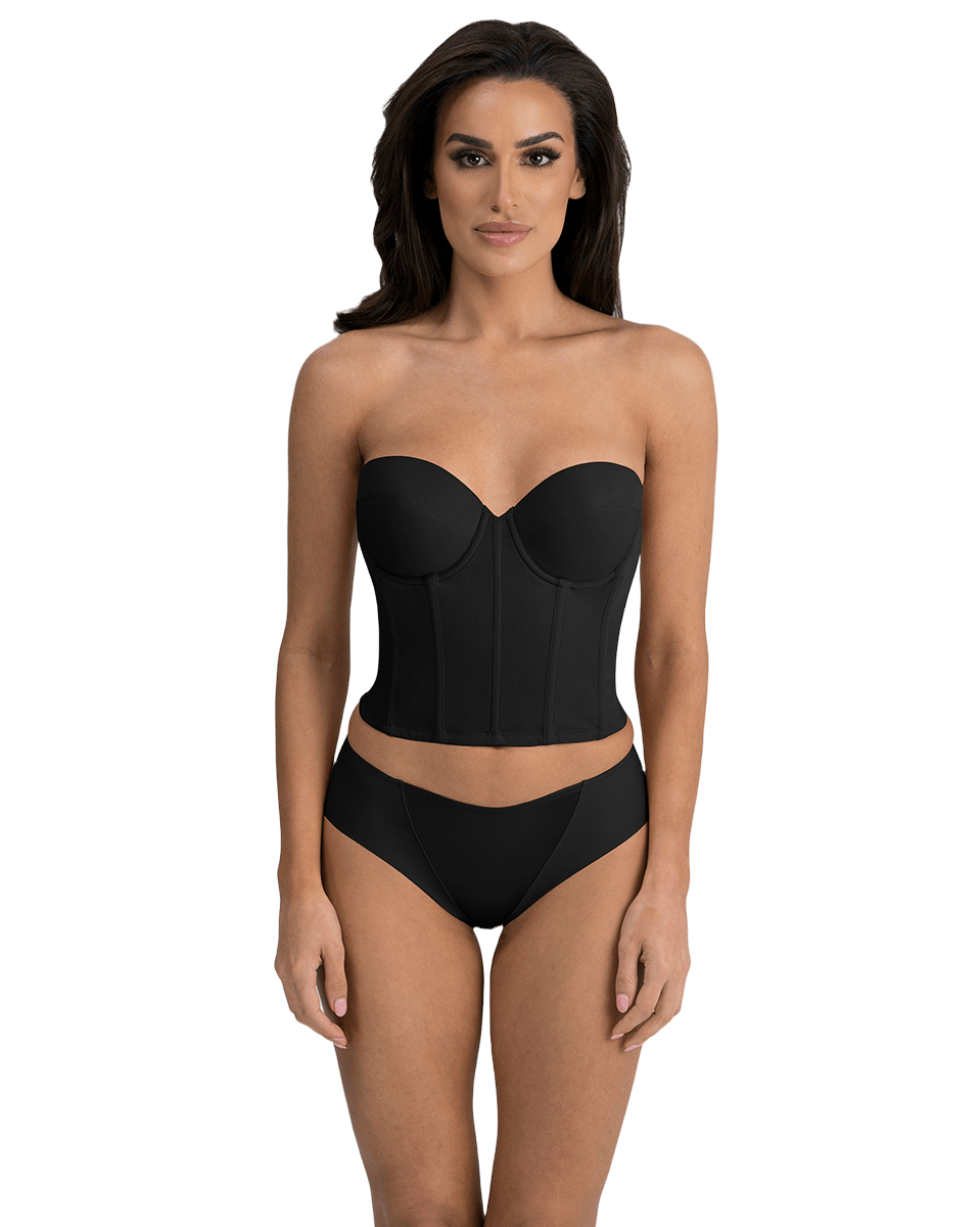 Dominique Brie Backless Strapless Bra Black / 44 / DD/E Dominique Brie Backless Strapless Bra Black / 44 / DD/E