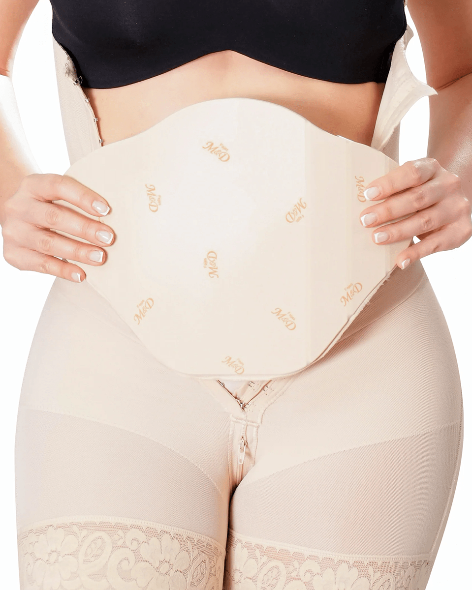 Fajate Lipo Board 9002 - Abdominal Flattening Compression Board For Post-Surgery & Postpartum, Nude