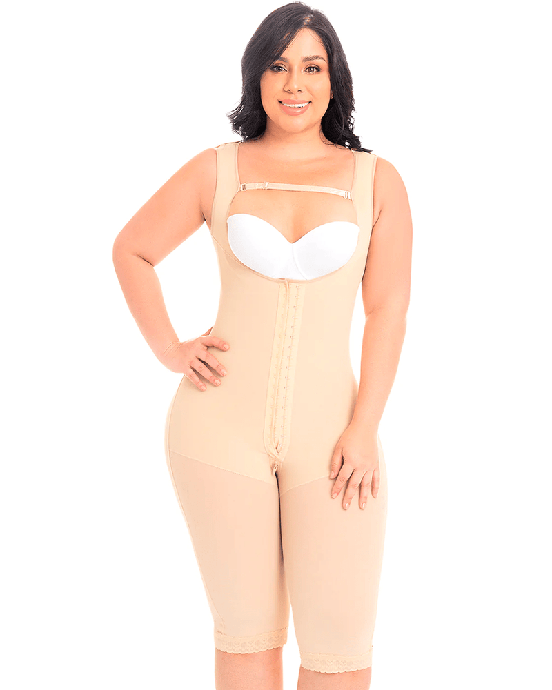 Fajas M&D Covered-Back Shaper with Armhole Sleeves