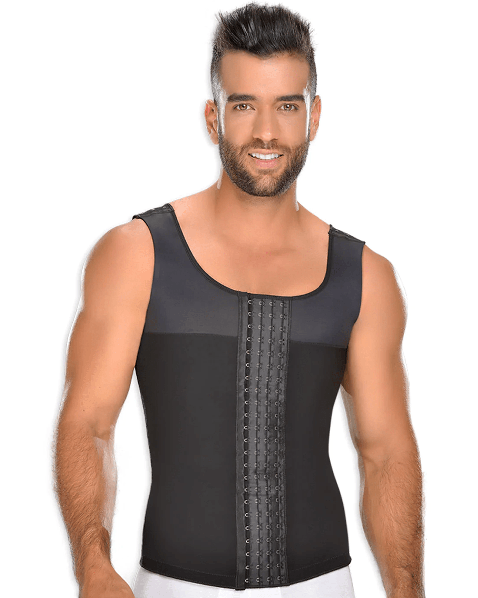 Fajas M & D Lipo Waist Vest with Foam Side Pads