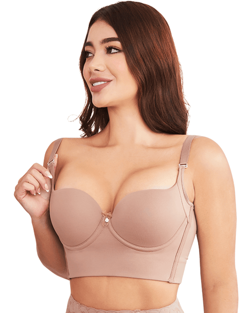 Jackie London Max Back Coverage Bra - 6050 – ShapewearUSA