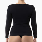 Camiseta anticelulítica de manga larga con micromasaje para mujer de FarmaCell