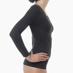 Camiseta anticelulítica de manga larga con micromasaje para mujer de FarmaCell