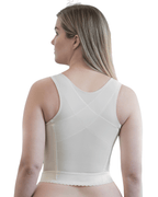 Rago Front Closure Back Support Long Line Bra Blush