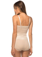 Final Sale Clearance Annette Tummy Tuck Shaper Compression Garment - Beige / XS