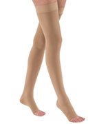 Jobst Relief 20-30 mmHg OPEN TOE Thigh High w/ Silicone Top Band