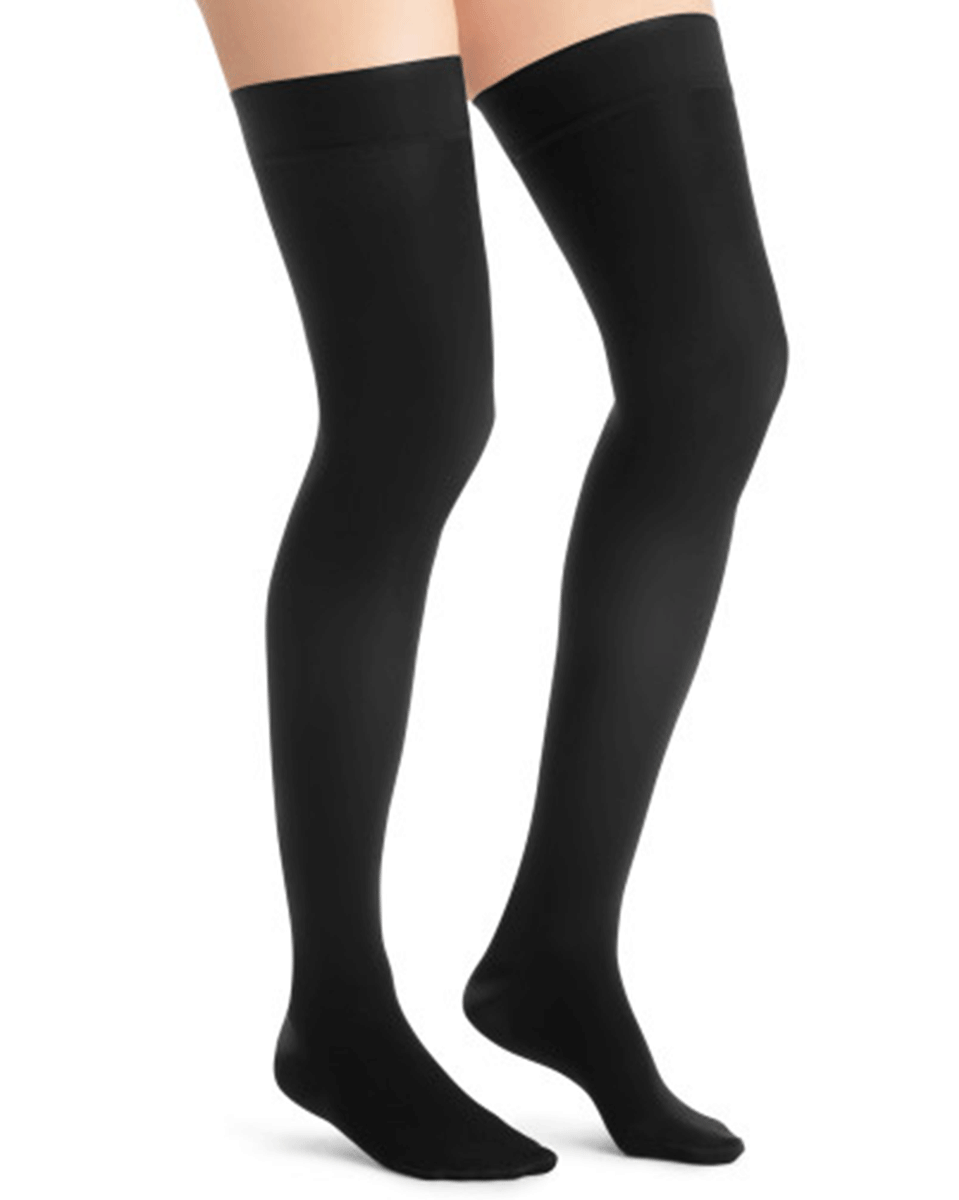 Jobst UltraSheer Women's 20-30 mmHg Thigh High w/ Silicone Dot Top Band