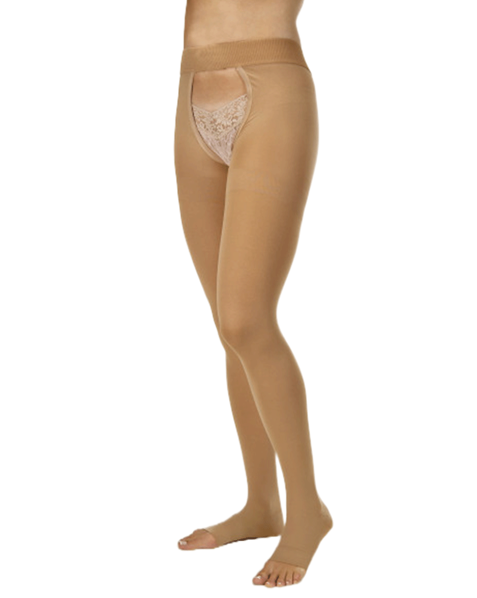 Jobst Relief 30-40 mmHg Doble Pierna OPEN TOE Chap