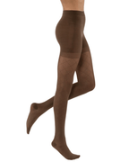 Jobst UltraSheer Women's 15-20 mmHg Diamond Waist High w/ Silicone Dotted Top Band