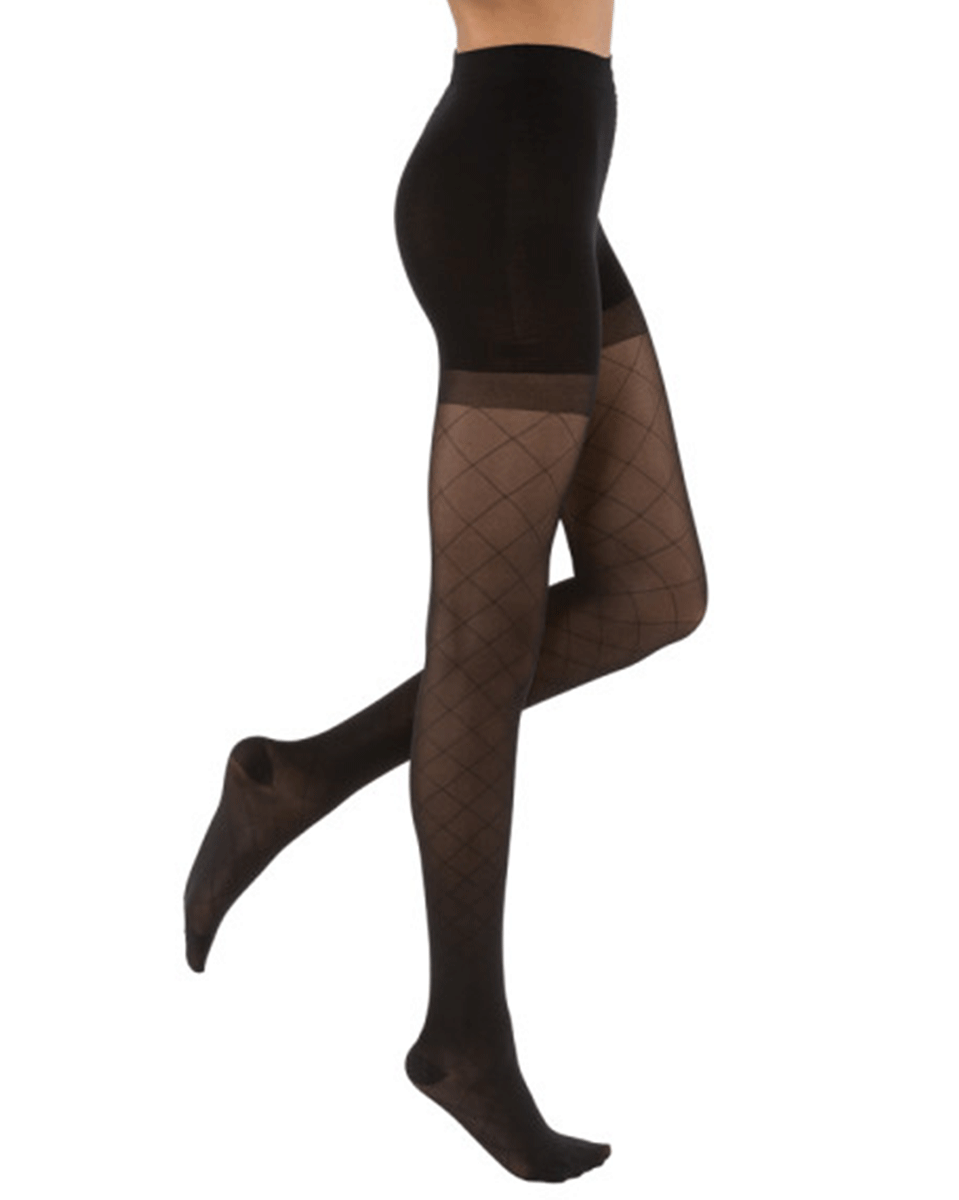 Jobst UltraSheer Women's 20-30 mmHg Diamond Waist High