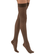 Jobst UltraSheer Women's 15-20 mmHg Diamond Thigh High w/ Silicone Dotted Top Band