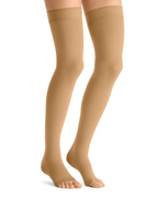 Jobst Opaque Women's 20-30 mmHg OPEN TOE Thigh High