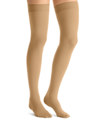 Jobst Opaque Women's 15-20 mmHg Thigh High w/ Silicone Dotted Top Band