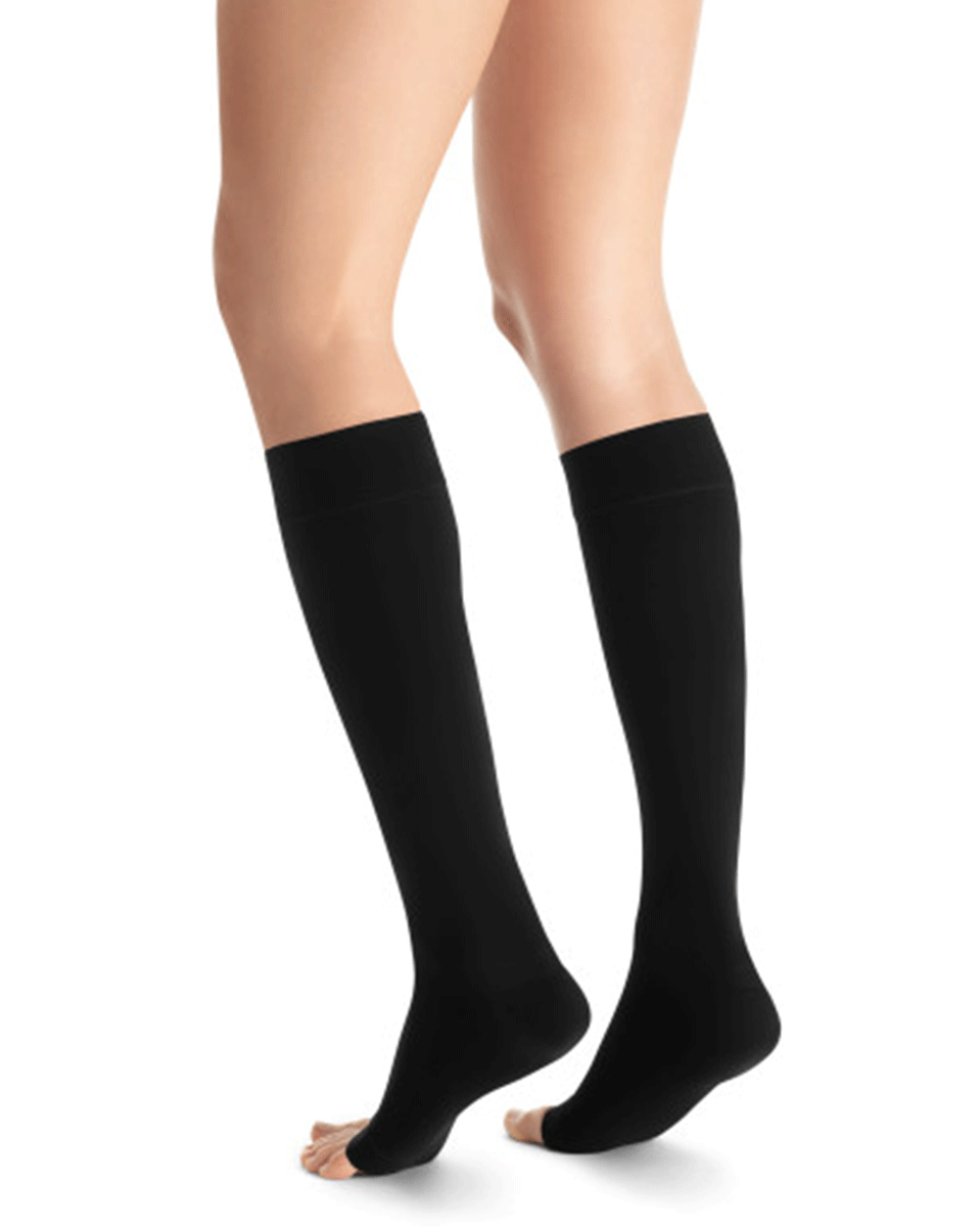 Jobst Opaque Women's 30-40 mmHg OPEN TOE Knee High