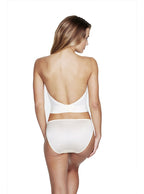 Final Sale Clearance Dominique Noemi Backless Satin Longline Bra