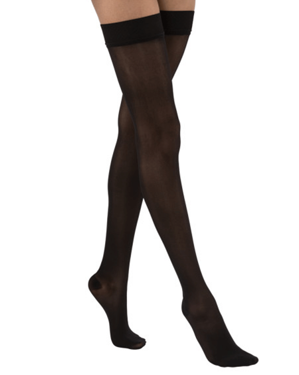 Jobst UltraSheer Women's 20-30 mmHg Thigh High w/ Silicone Dot Top Band